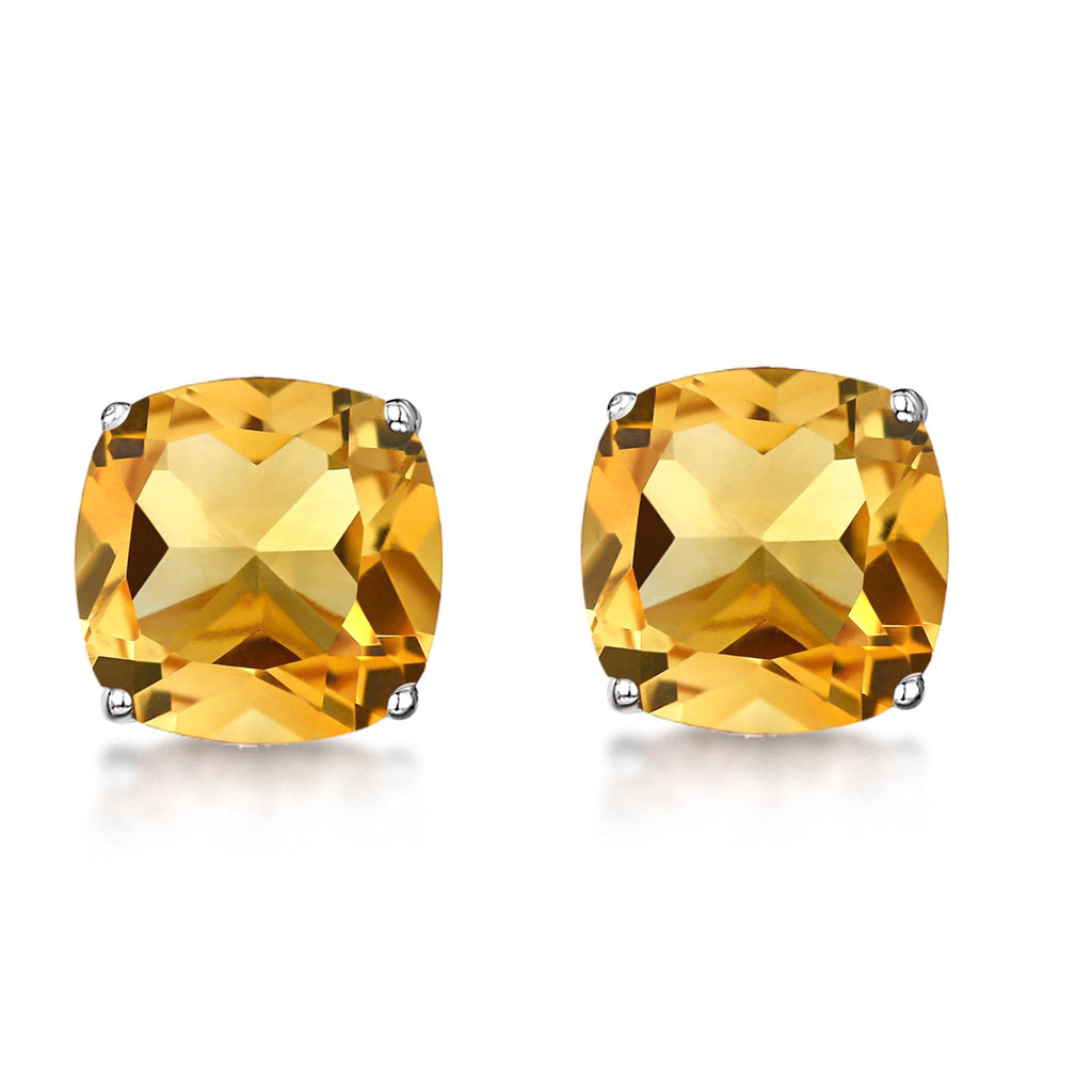 Dazzlers Birthstone Stud Earrings Sterling Silver