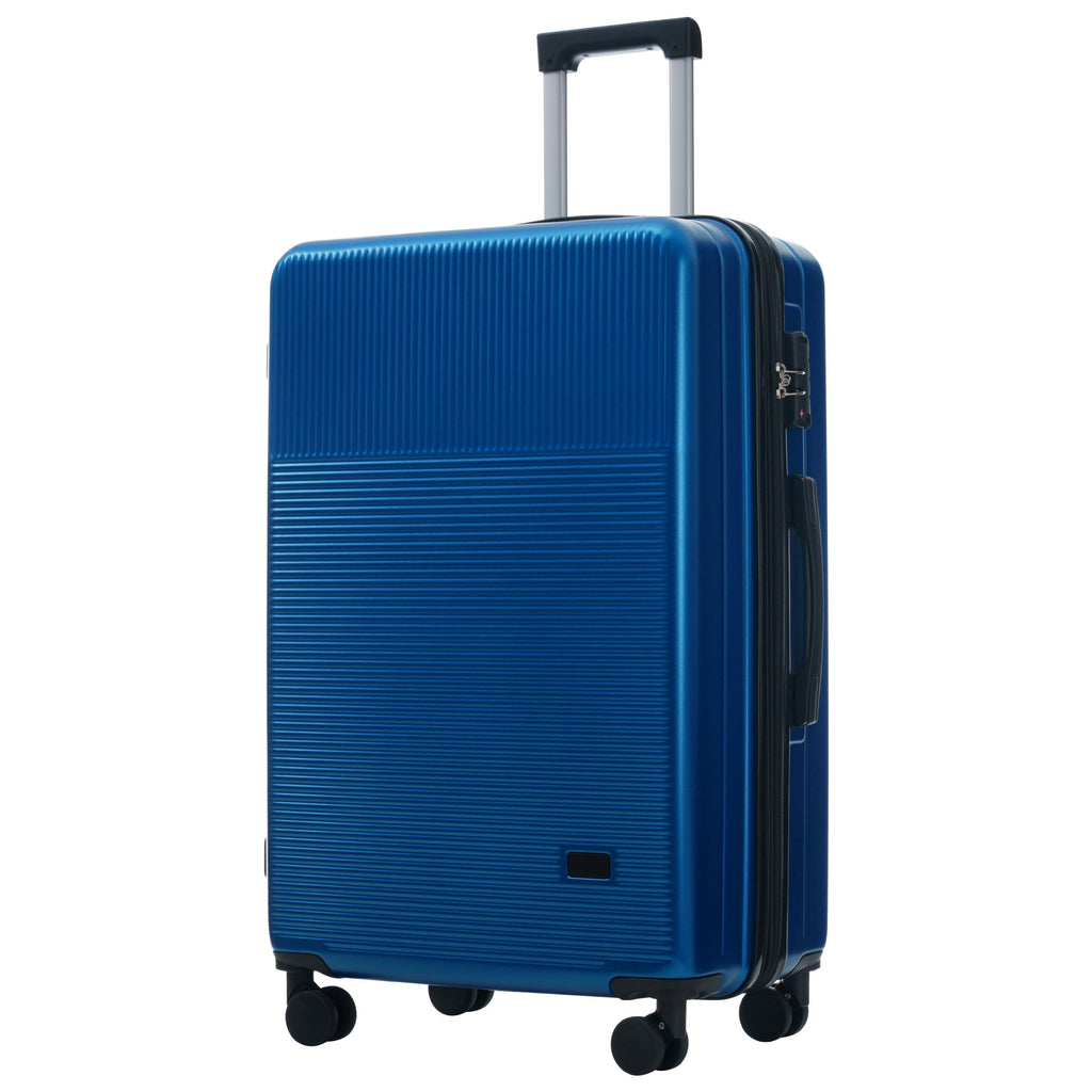 5-Piece ABS Hardshell Luggage Set with Half-Opening Cases and Double