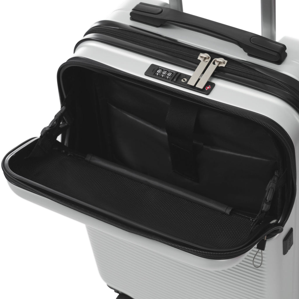 5-Piece ABS Hardshell Luggage Set with Half-Opening Cases and Double