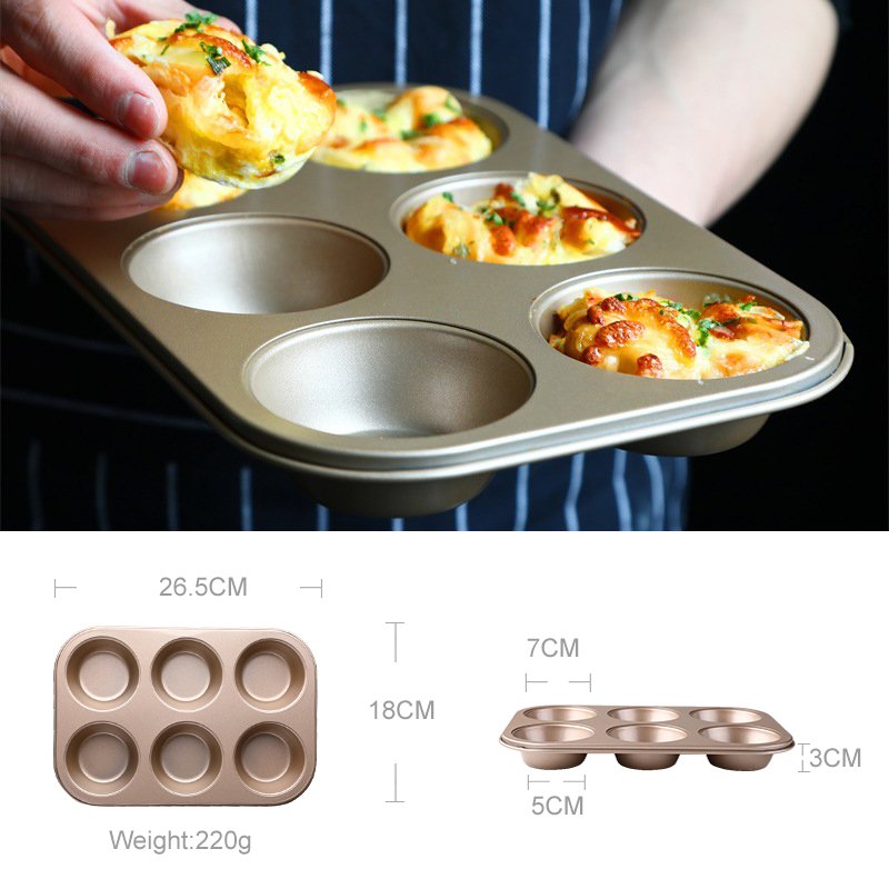 6-Cup Nonstick Baking Pan
