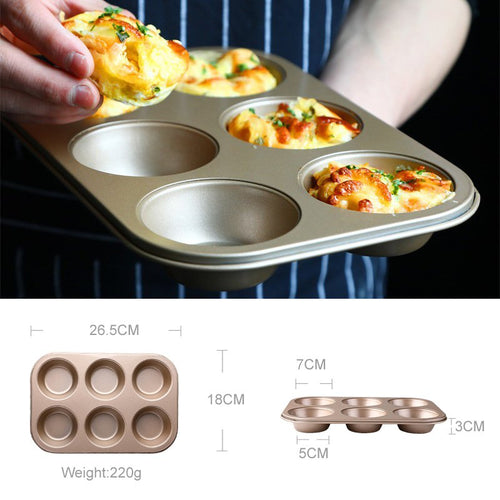 6-Cup Nonstick Baking Pan