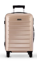 Luggage Suitcase 4 Wheels Trolley Bags for Travel Rose Gold 20 Inches