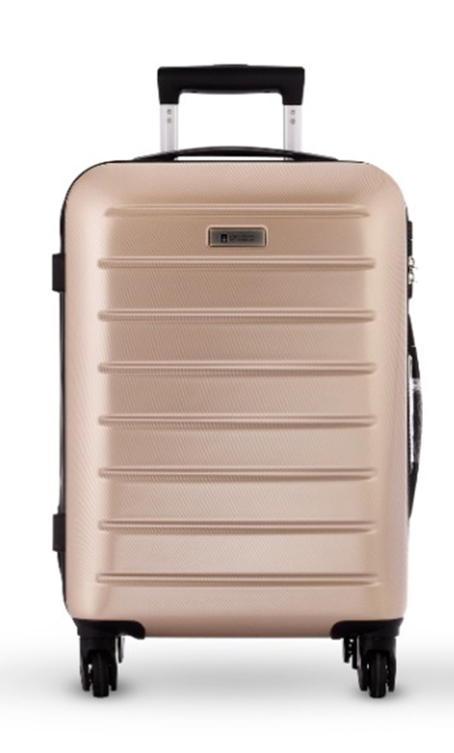 Luggage Suitcase 4 Wheels Trolley Bags for Travel Rose Gold 20 Inches