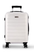 Luggage Suitcase 4 Wheels Trolley Bags for Travel White 28 Inches