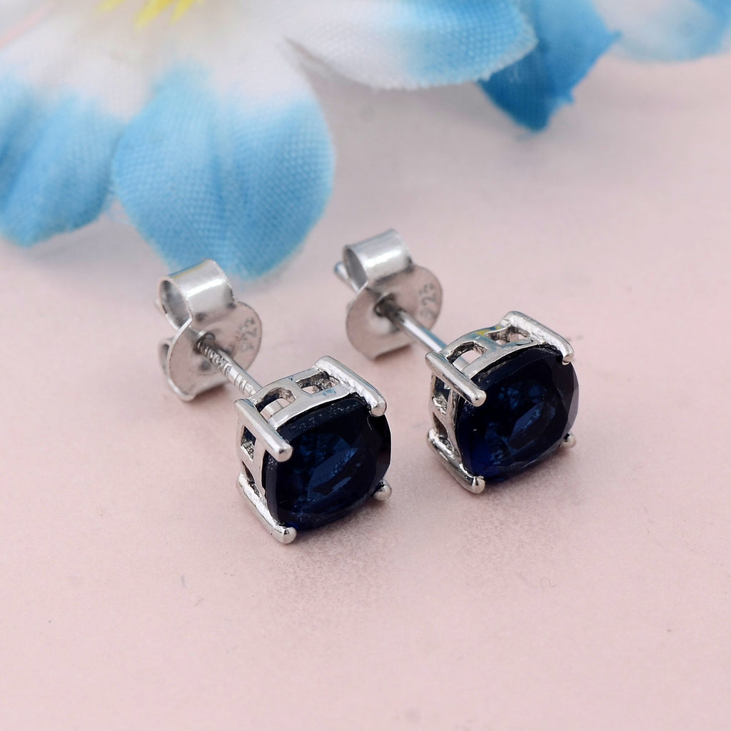 Dazzlers Birthstone Stud Earrings Sterling Silver