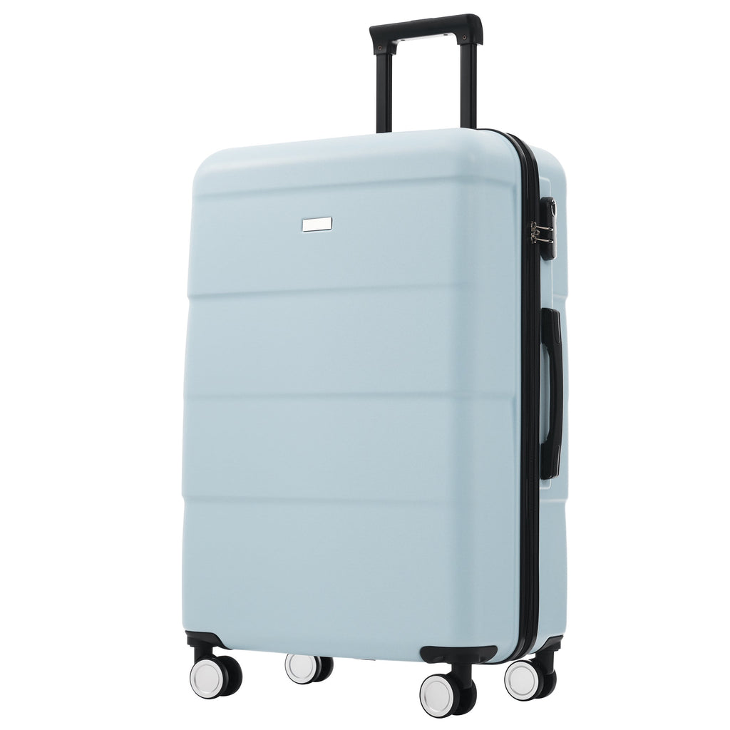3-Piece ABS Hardshell Luggage Set with Password Lock, Spinner Wheels