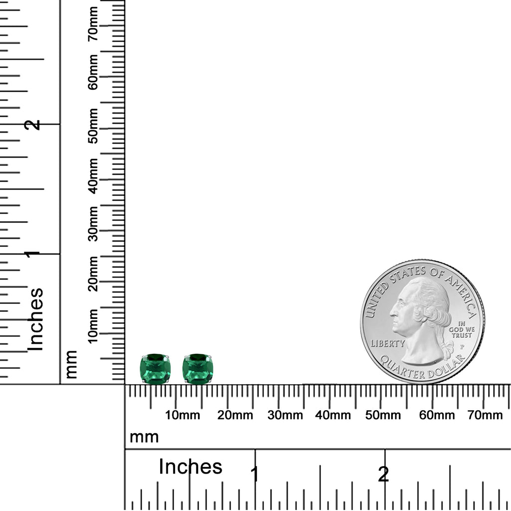 Dazzlers Birthstone Stud Earrings Sterling Silver