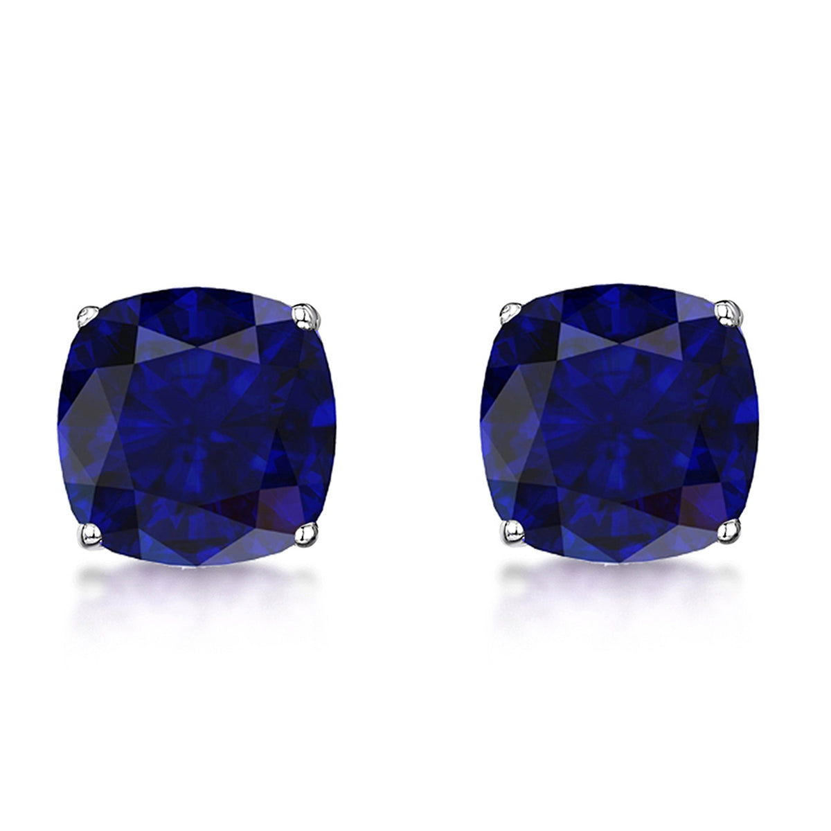 Dazzlers Birthstone Stud Earrings Sterling Silver