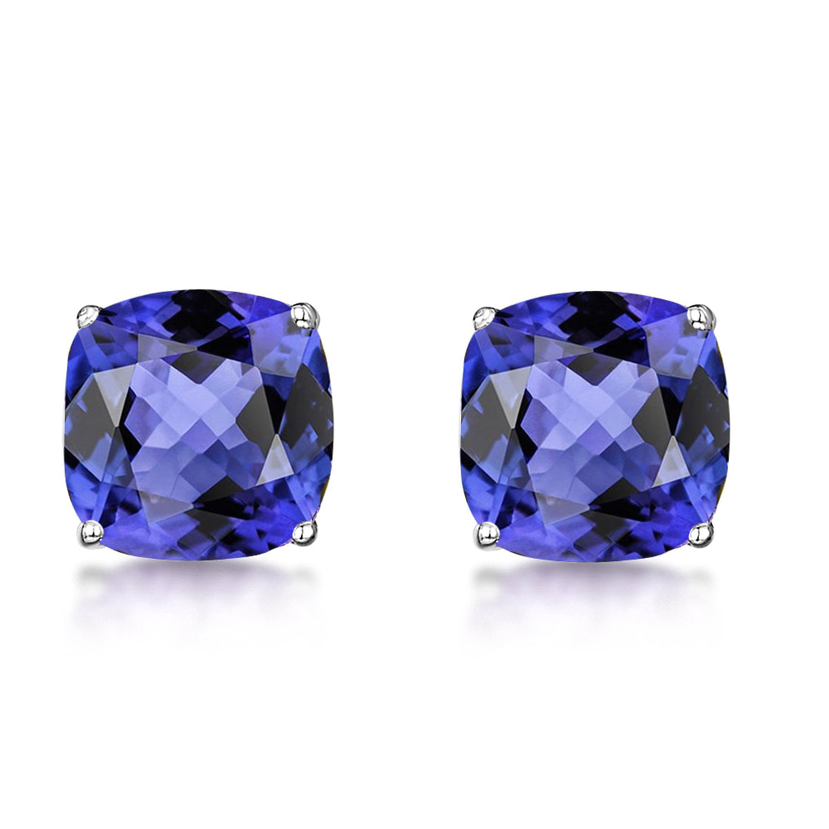 Dazzlers Birthstone Stud Earrings Sterling Silver