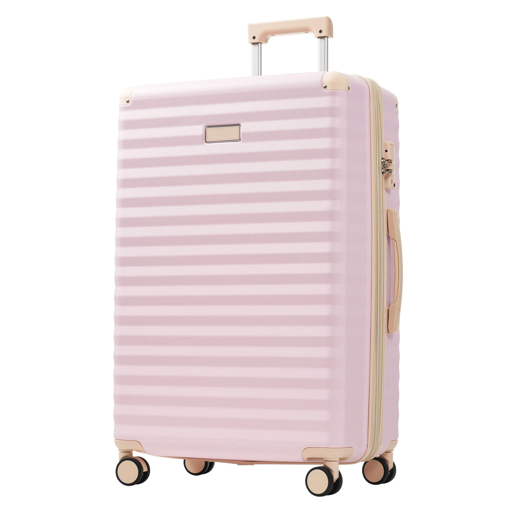 5-Piece ABS Hardshell Luggage Set with Front Opening, TSA Lock, USB