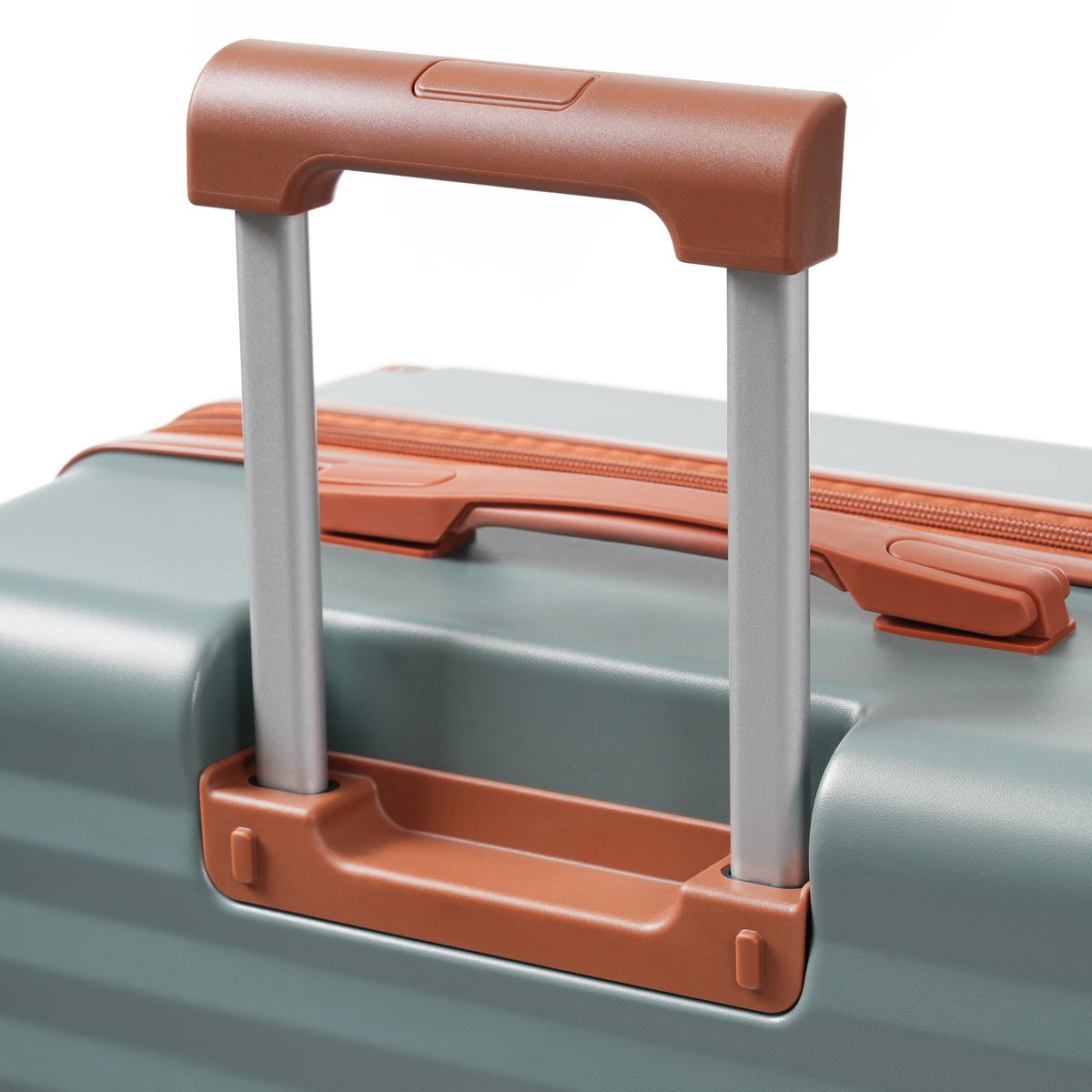 5-Piece ABS Hardshell Luggage Set with Front Opening, TSA Lock, USB