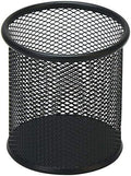 Black Mesh Pen Stand Organizer