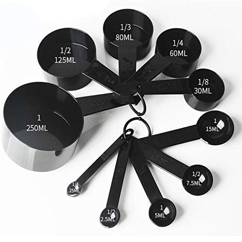 10pcs Kitchen Measuring Spoons Teaspoon Coffee Sugar Scoop Cake Baking