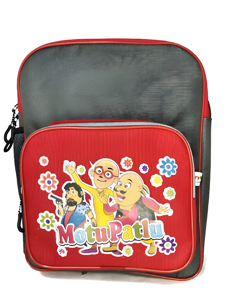 Carryhub Casual Motu Patlu School bagPack for Kid's Size 20 Liter
