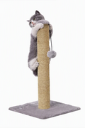 Tall Cat Scratching Post with Hanging Ball
