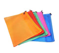 A4 Waterproof Zip Document Pouch 5Pk