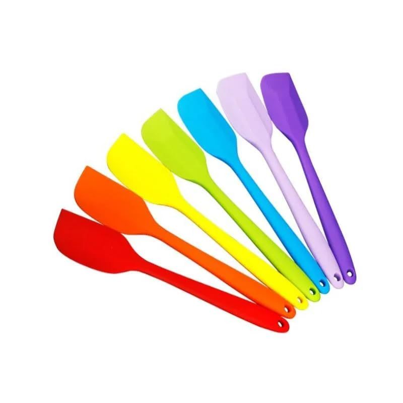 Silicon Heat-Resistant Baking Spatula Silicon SET OF 7 (Size-27x5Inch)