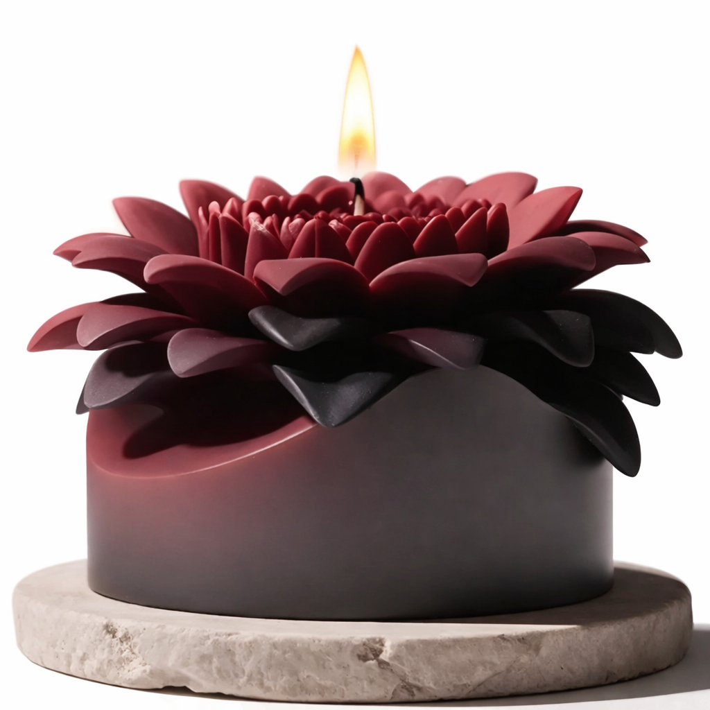 Sunflower Candle Silicone Mold