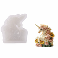Unicorn Design Candle Mold
