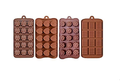 Baking Set Flexible Silicon Ice Cupcake Making Bakeware Mould Tray of