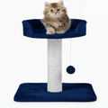 Cat Scratching Post with Bed and Ball