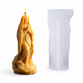 Designer God Candle Silicone Mold