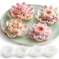 Lotus Candle Mold Set 4pc