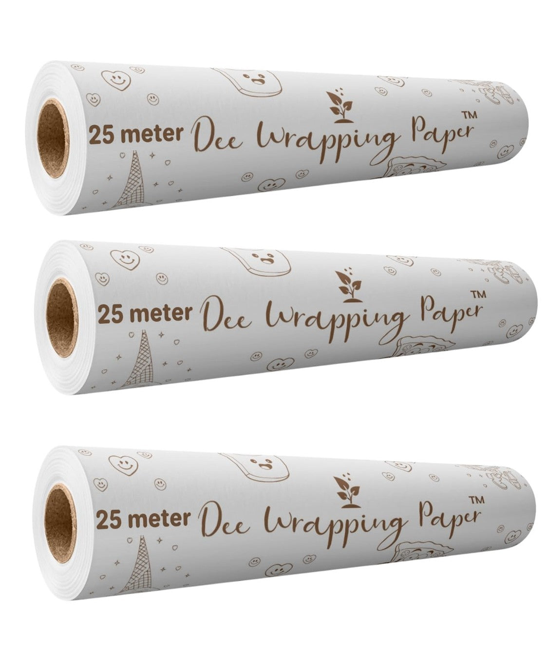 DEE GEE Wrapping Paper 25M Butter,Baking Paper, Food Wrapping, roti