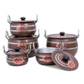 Hyderabadi Handi Set Ruby Diamond 11 Pcs