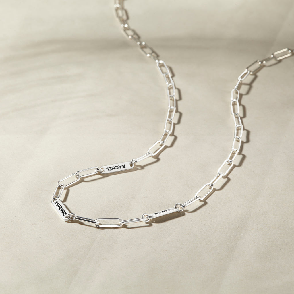 Multiple Name Necklace For Mom, Mom Necklace With Kids Names