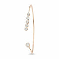 Magnolia Silver Behind Ear Wraps & Cuffs Earring